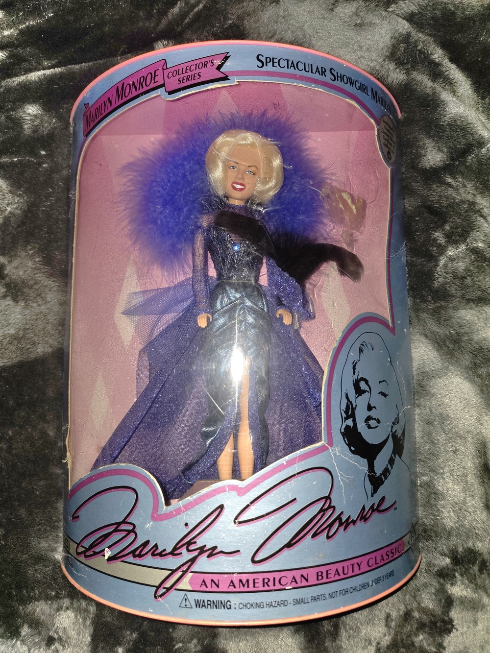 Marilyn Monroe Collector’s Series Purple Showgirl Doll
